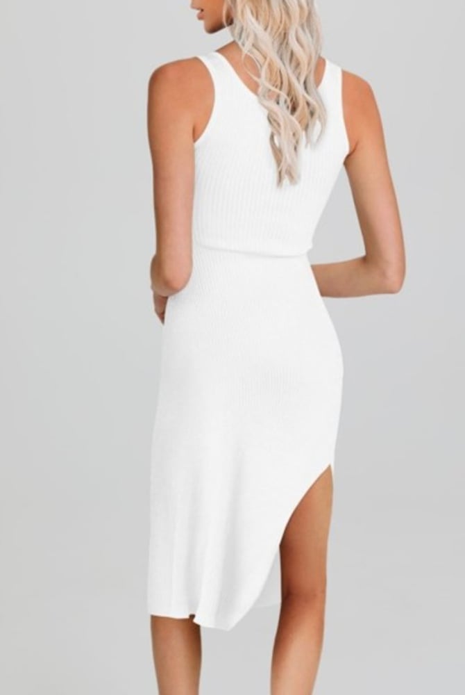Image of Blanco Bodycon dress