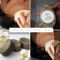 Image 2 of Oatmeal & Seamoss Face/ Body Soap
