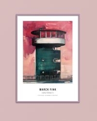 Image 4 of Art poster / "Christianshavn – Malerdrømme og tankestreger – Brotårnet"