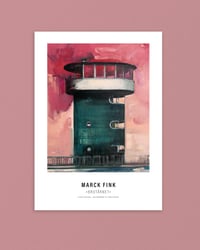 Image 2 of Art poster / "Christianshavn – Malerdrømme og tankestreger – Brotårnet"