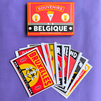 Pack cartes postales : souvenirs de Belgique