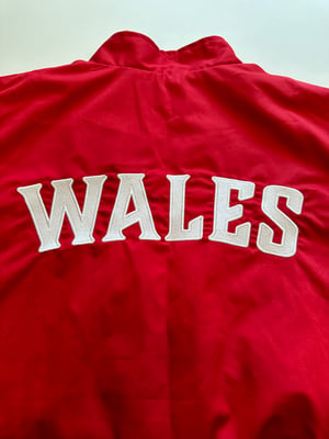 Image of Wales  Vintage Training Top Red 