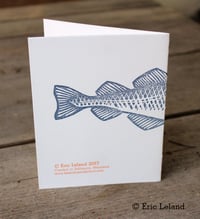 Image 2 of Greeting Card: "You made quite a splash!" with cod fish