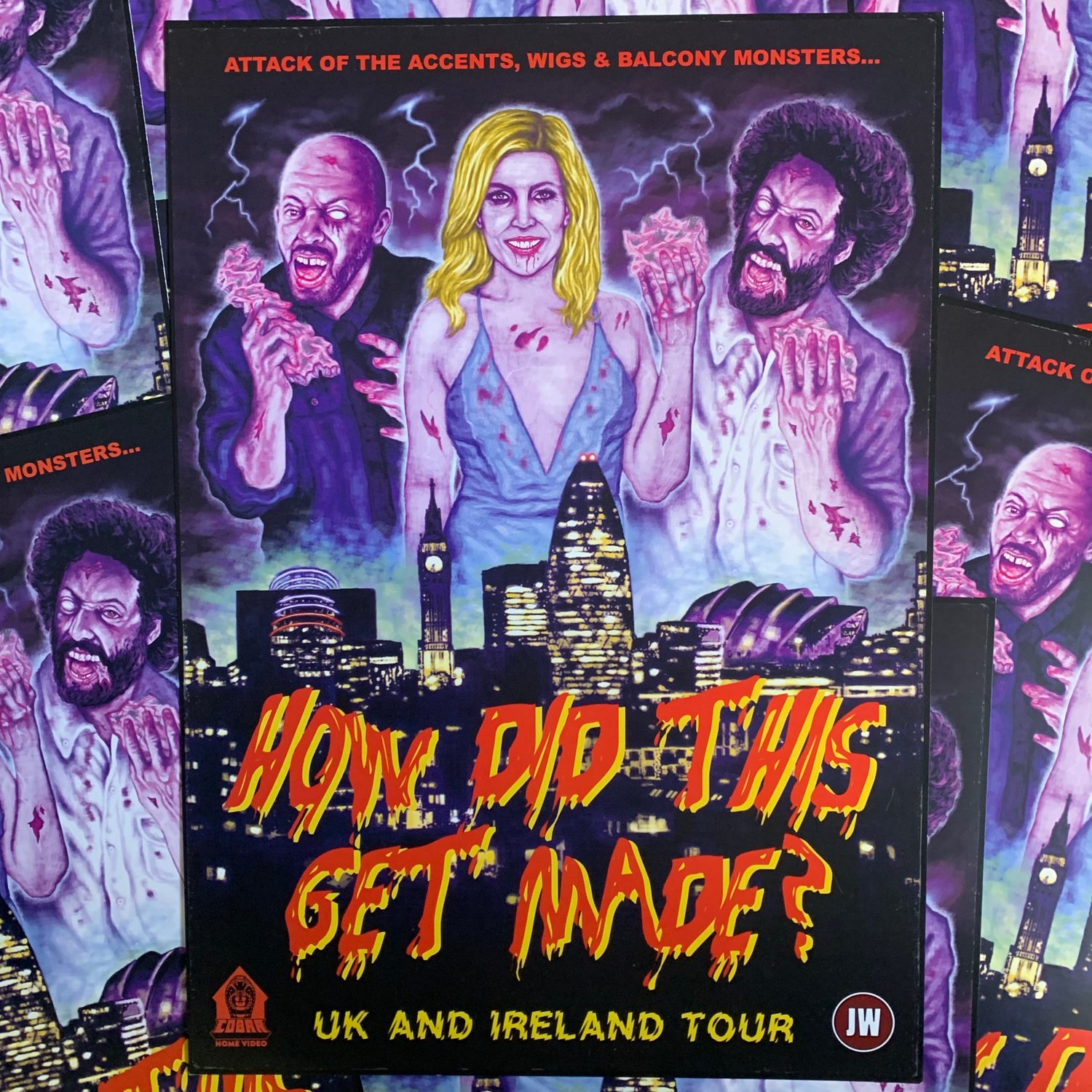 Image of HOW DID THIS GET MADE - A3 Tour Poster