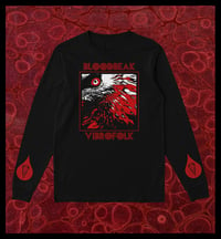 Image 1 of BLOODBEAK VIBROFOLK Long-sleeve OR Tee PREORDER