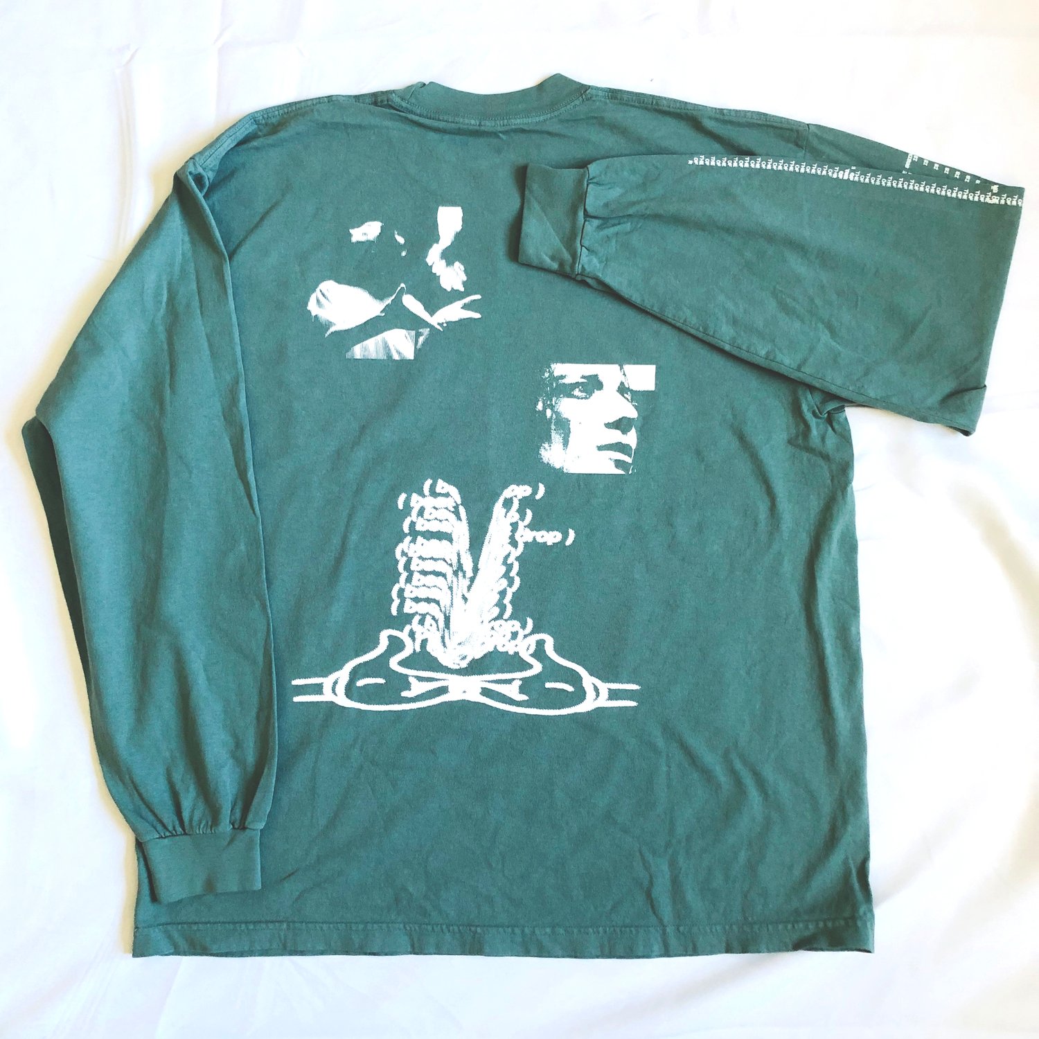 Image of MELS ONE Forever (P_rtishead) Long-Sleeve t-shirt (6.5oz, seafoam)