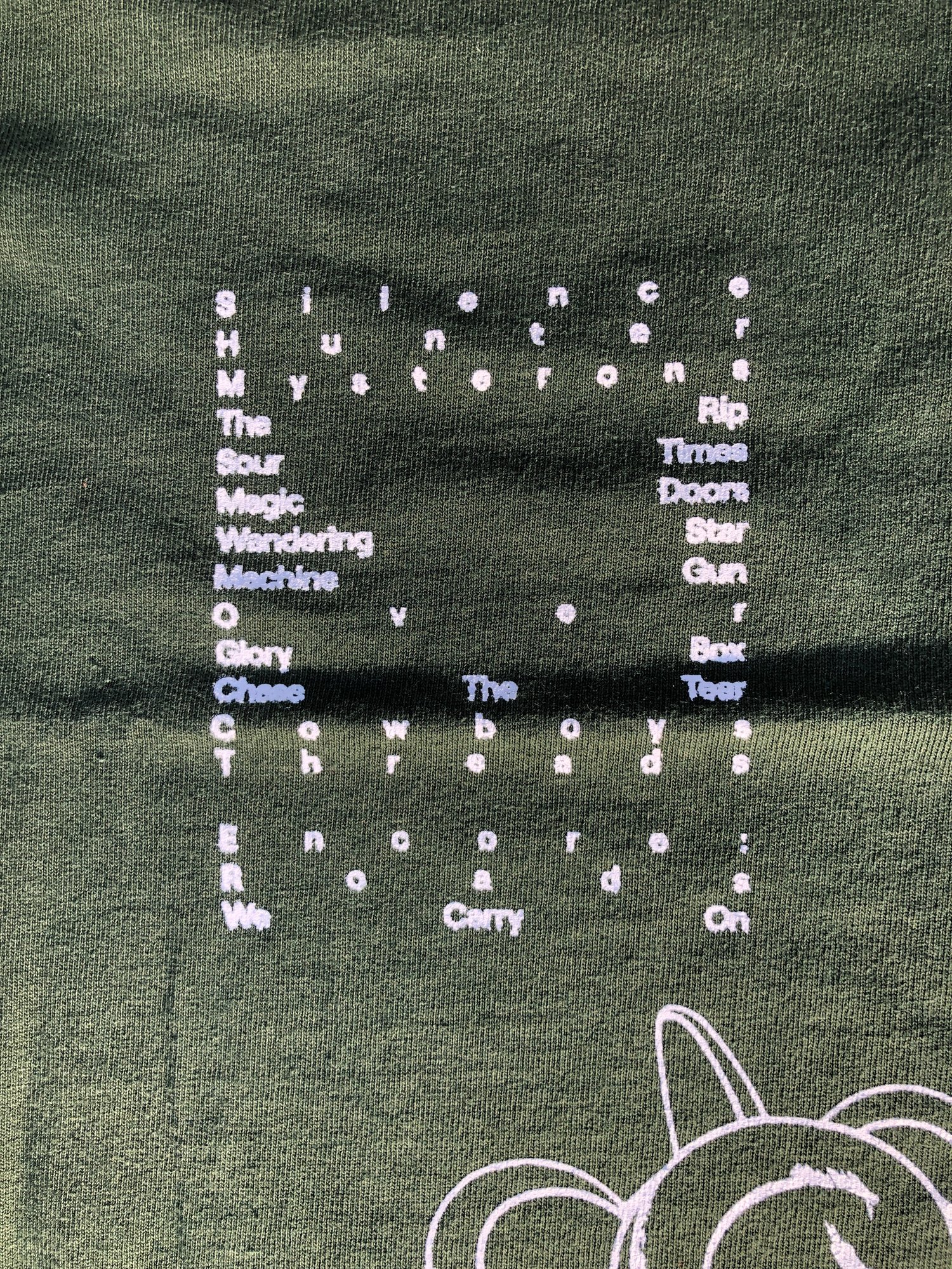 Image of MELS ONE Forever (P_rtishead) t-shirt (6.5oz, hunter green)
