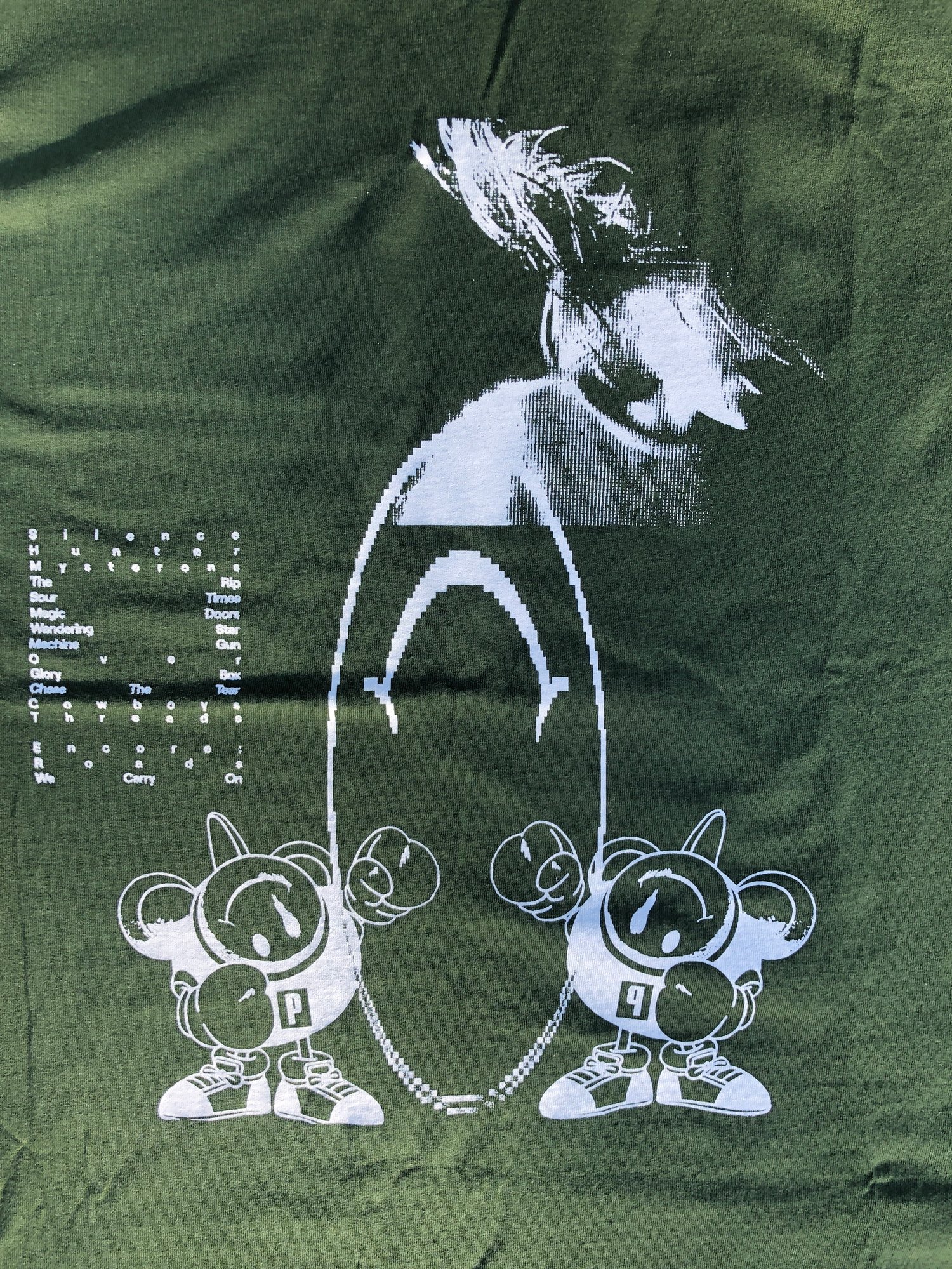 Image of MELS ONE Forever (P_rtishead) t-shirt (6.5oz, hunter green)