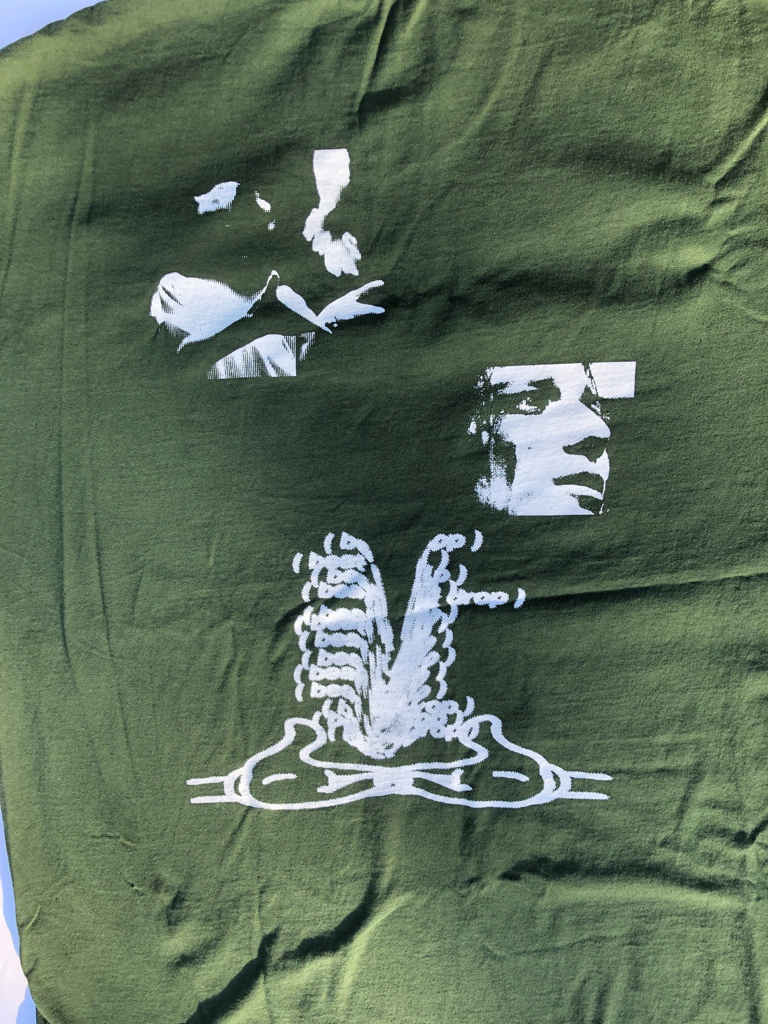 Image of MELS ONE Forever (P_rtishead) t-shirt (6.5oz, hunter green)