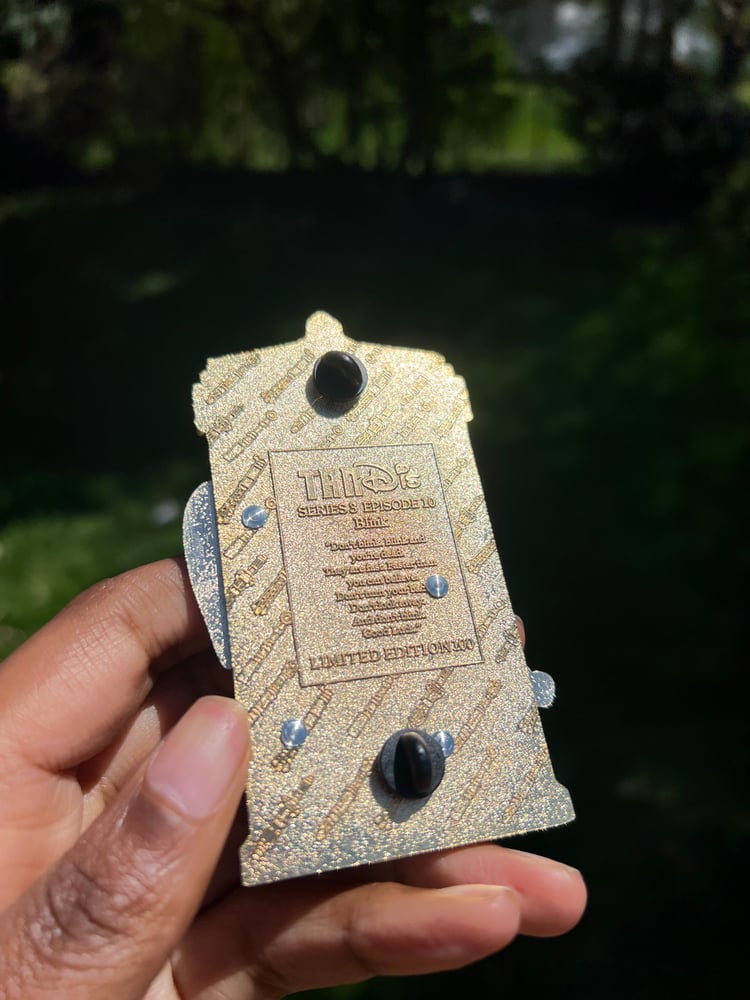 Image of Tardis Pins: Blink major  FLAWED extras