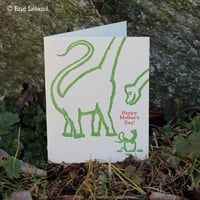 Image 1 of Greeting Card: "Happy Mother's Day!" with dinosaurs