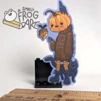 Image of Spooky Pumpkin Head | Die Cut