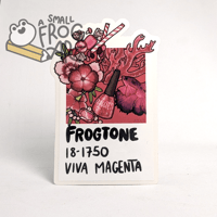 Image of Frogtone 2023 Sticker | Transparent Border