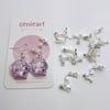 Dangly Earrings & Mini Charms [ Avallum ]