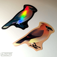 Image 3 of Waxwing - Stickers