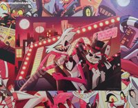 Image 1 of Husker x Angel Dust B5 Print 25 X 17.7 cm