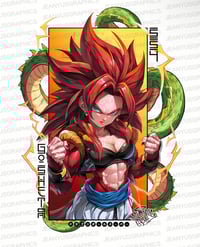 SS4 Gosheta Dragonball 11x17 poster print