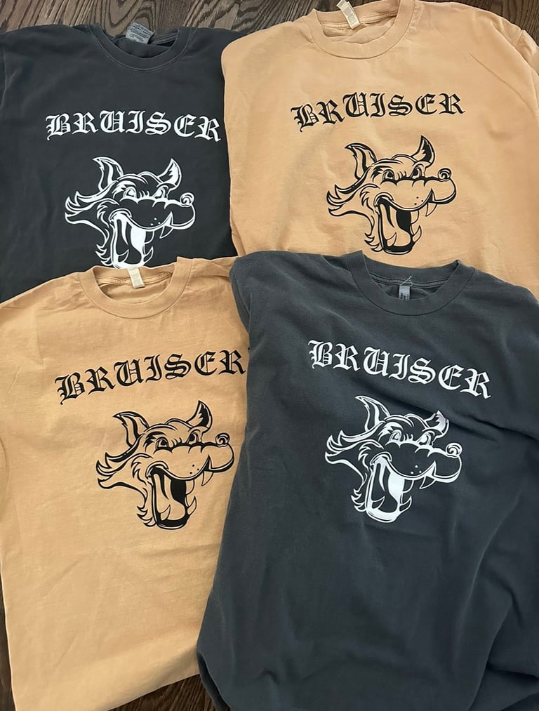 Thee Big Bad Bruiser Wolf Shirt