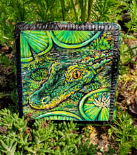 Image 1 of Swamp Gator Painting 