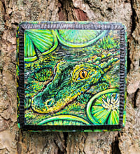 Image 2 of Swamp Gator Painting 