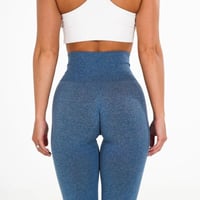 Image 2 of Elevate High Waist Leggings- Blue 