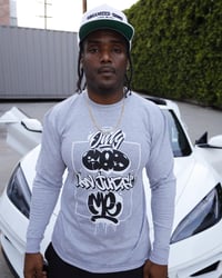 Image 4 of New “Only GOD Can Judge Me” Long sleeve T-shirt + OG Worldwide Snapback