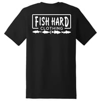 Image 1 of Fish Hard Clothing Logo T-Shirt