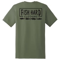 Image 3 of Fish Hard Clothing Logo T-Shirt