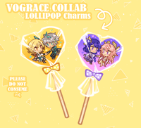 Image 1 of  Ship Lollipop Charms ✦ Genshin Impact