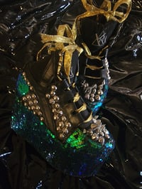 Image 1 of YRU Women's Blue and Green Boots