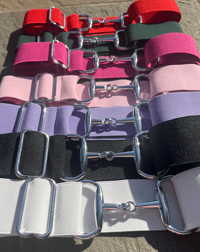 Image 2 of 2" Solid Elastic Bit Belts