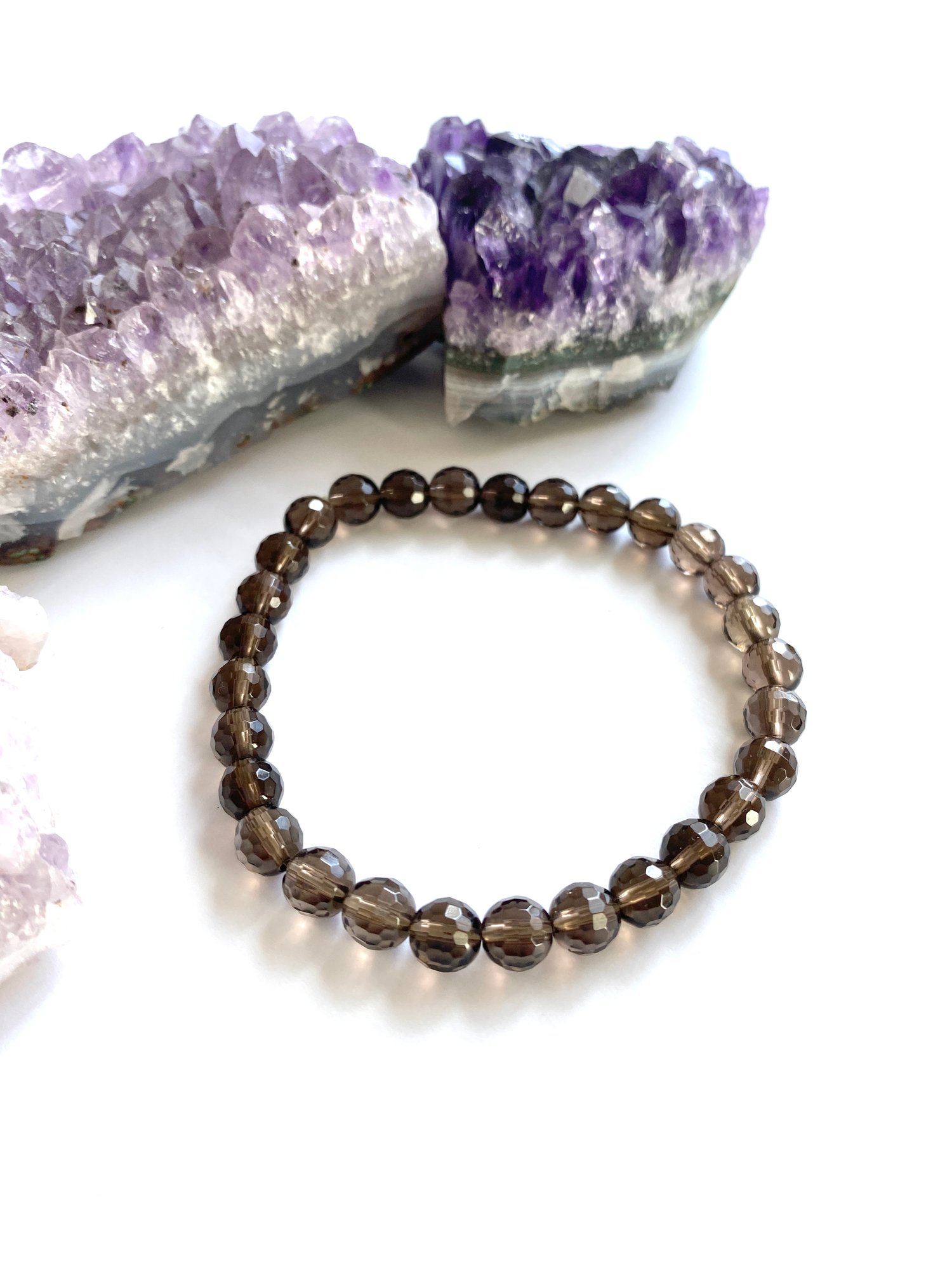 Image of Smoky Quartz Stacking Bracelet
