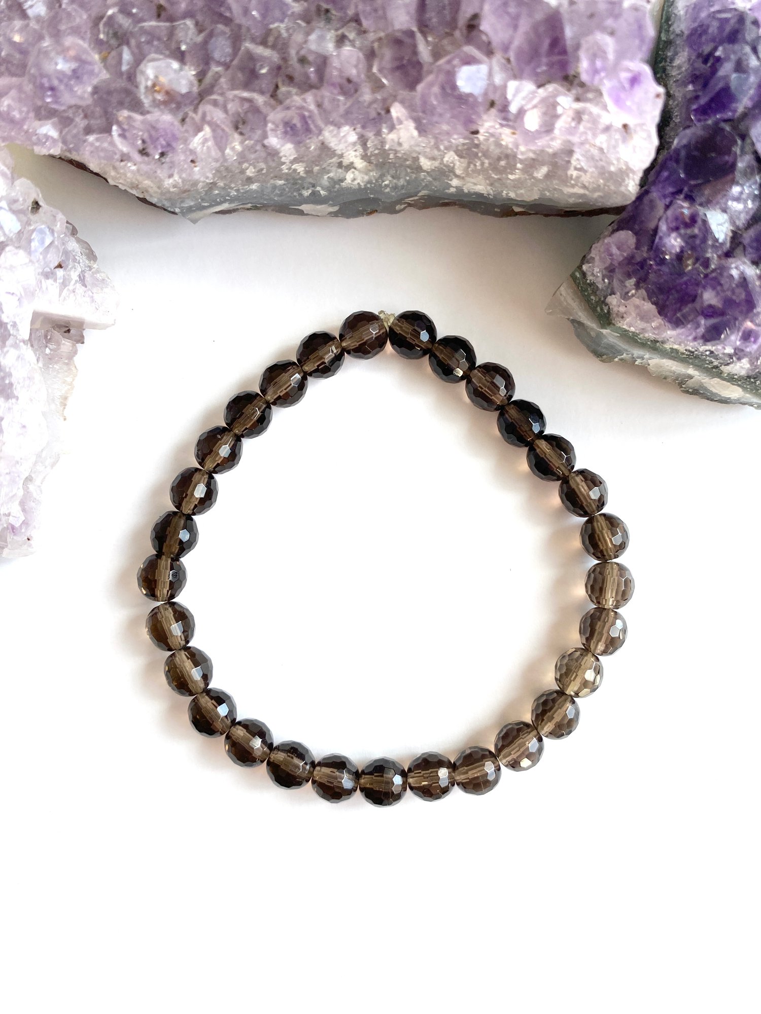 Image of Smoky Quartz Stacking Bracelet
