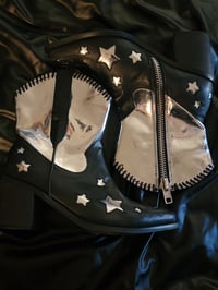 Image 2 of DOLLS KILL - Current Mood Metallic Cowgirl Boots