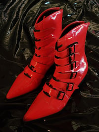 Image 3 of STRANGECVLT COVEN BOOT RED Strangecvlt