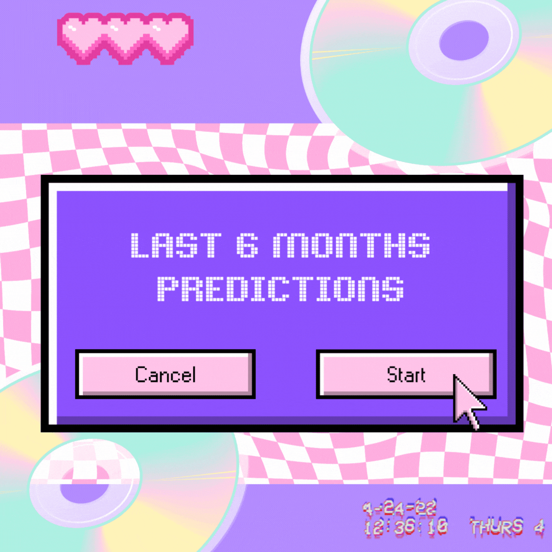 Image of LAST 6 MONTHS PREDICTIONS