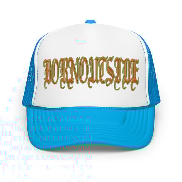 Image of Icy Blue Logo Trucker