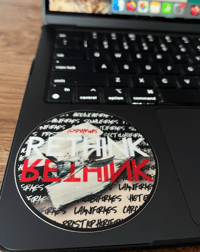 Image 4 of RETHINK sticker