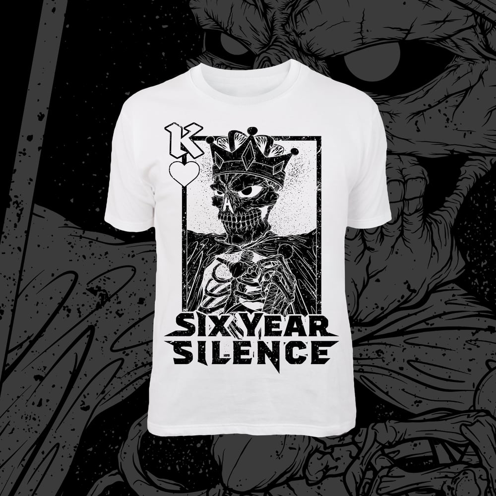 Image of Six Year Silence - King To A Clown - White