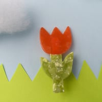 Image 1 of Tulip Hair Clip