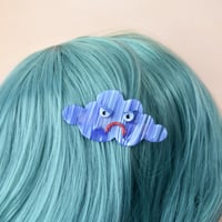 Image 2 of Angry Cloud Hair Clip