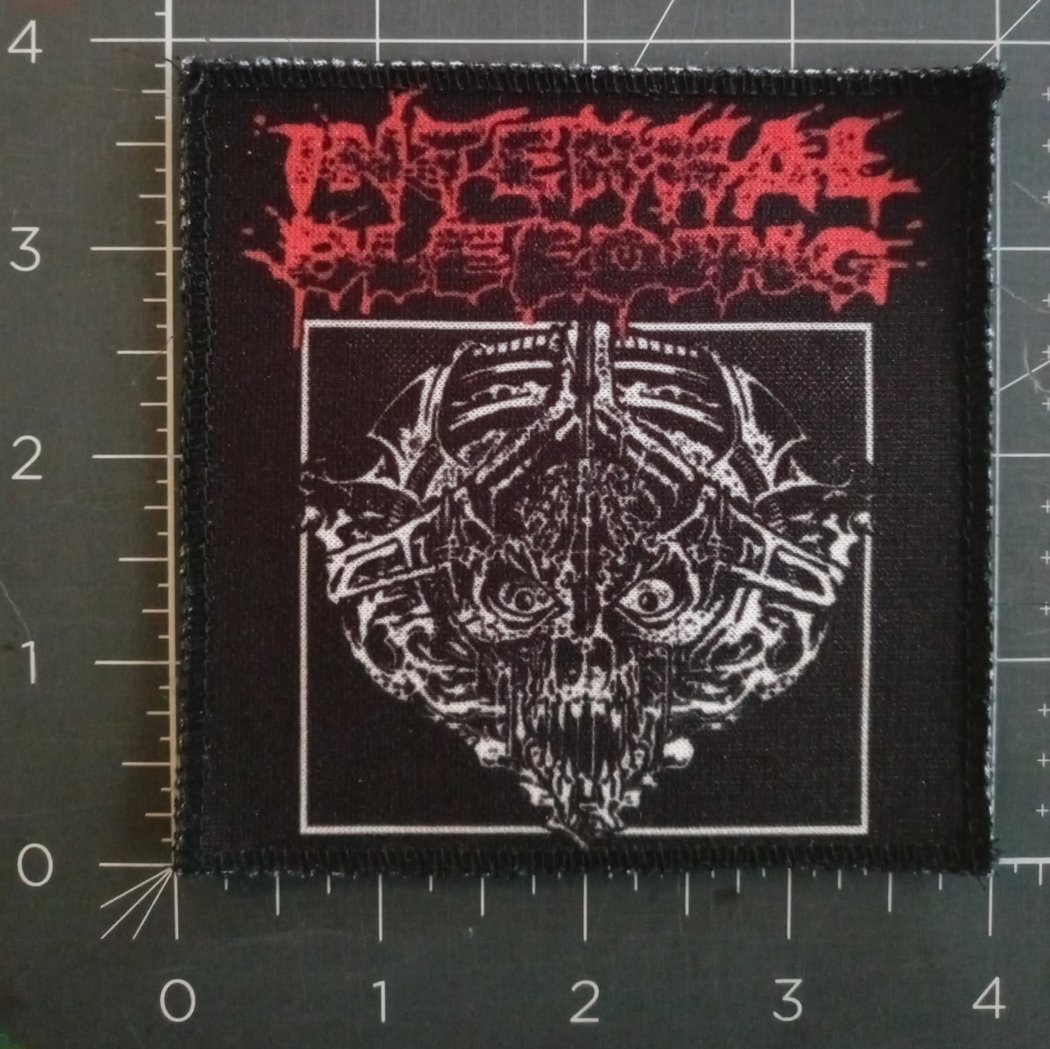 Internal Bleeding (band) patch | Murder Machine Clothing