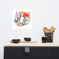 Image 6 of Blooming Stethoscope - Poster Print