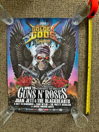 Image 2 of Guns N' Roses - Revolver Golden Gods Poster 2014 - 18"x24" - RARE