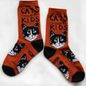 Cats Not Kids Socks