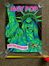 Image 5 of IGGY POP Poster/Screen Print 2016 Pale Horse Designs Post Pop Depression MINT