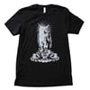 Cat Worship T Shirt on Black