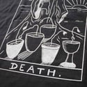 Death T Shirt on Black