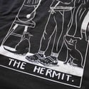 Hermit T Shirt on Black
