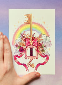 Image 3 of Kingdom Key Cute - art print